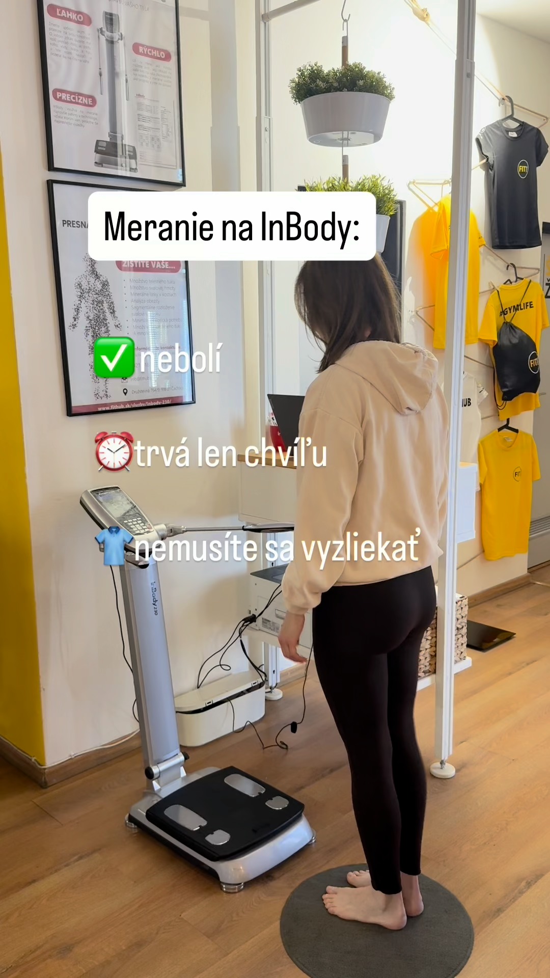 📈Meranie na InBody vám ukáže viac než len číslo na váhe, dozviete sa:
✅podiel a hmotnosť vody, tuku a svalov
✅aký je váš bazálny metabolizmus
✅množstvo viscelárneho tuku (tuk okolo orgánov)
✅presné rozloženie tuku a svalov v jednotlivých častiach tela
✅a množstvo ďalších zaujímavých faktov

Zistite, ako na tom naozaj ste, a posuňte svoju cestu k cieľu o krok ďalej! 🚀

📱Rezervujte si meranie – buď nám napíšte do správy, na mail info@fithub.sk alebo zavolajte na 0918 223 533