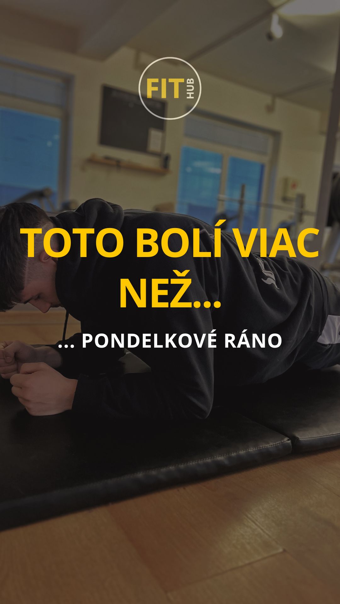 Plank vyzerá vždy jednoducho, kým ho nezačneš robiť ... 😀🔥🤯