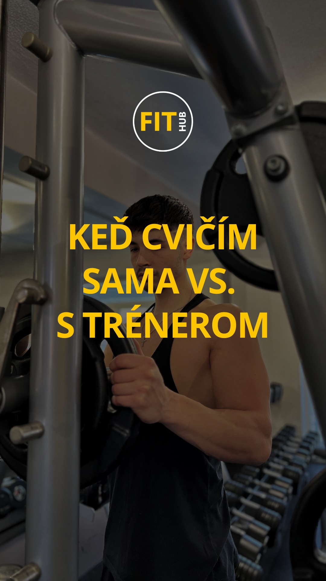 Keď cvičíme sami, často siahneme po menšej váhe. Nie preto, že by sme nezvládli viac, ale lebo zostávame v komforte a nejdeme úplne na limit. Keď máme pri sebe trénera, zrazu ideme ďalej, skúsime viac a zistíme, že na to vlastne máme. Niekedy naozaj stačí niekto, kto nás posunie za hranicu toho, čo si myslíme, že zvládneme 🏋